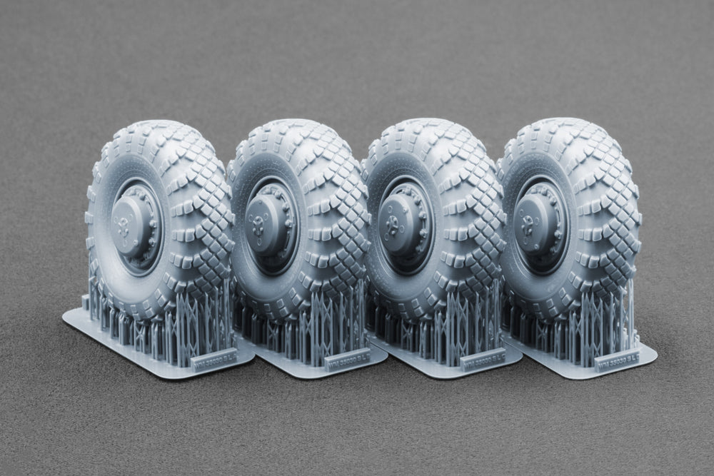 ScaleX KZKT-7428 V-202 Weighted Wheel Set For Trumpeter 1:35 Model Kits