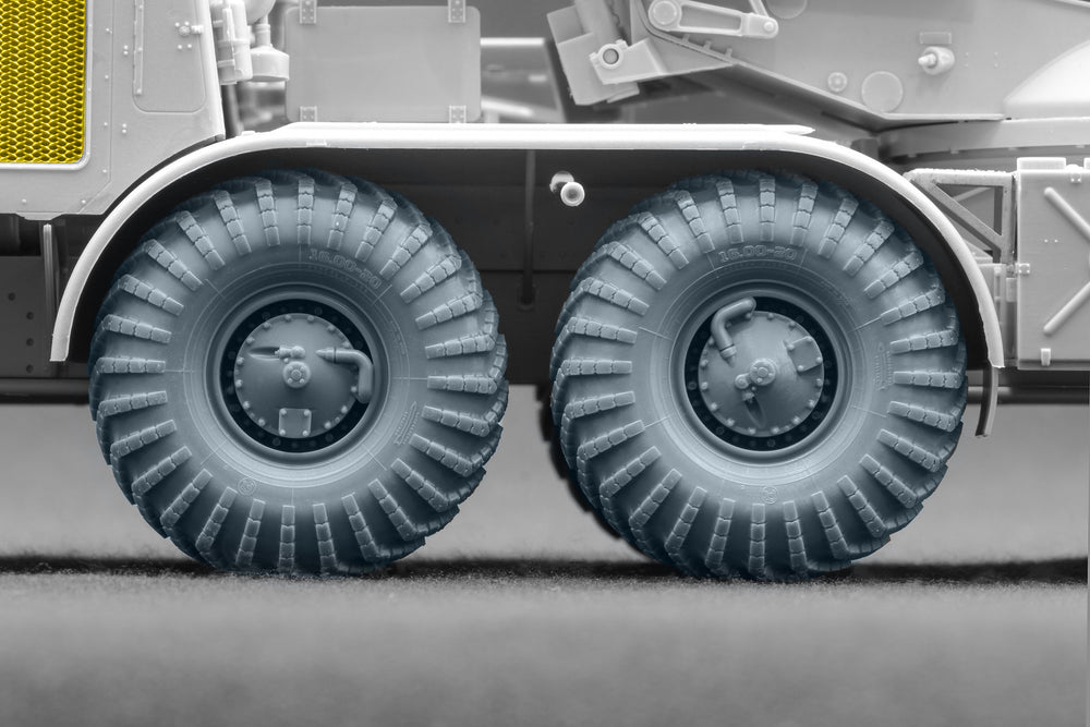 ScaleX ZIL-135 I-159 Ordinary Wheel Set For Trumpeter 1:35 Model Kits