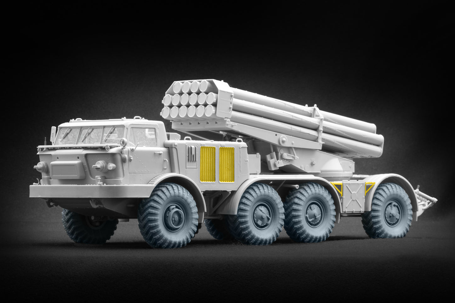 ScaleX ZIL-135 I-159 Weighted Wheel Set For Trumpeter 1:35 Model Kits