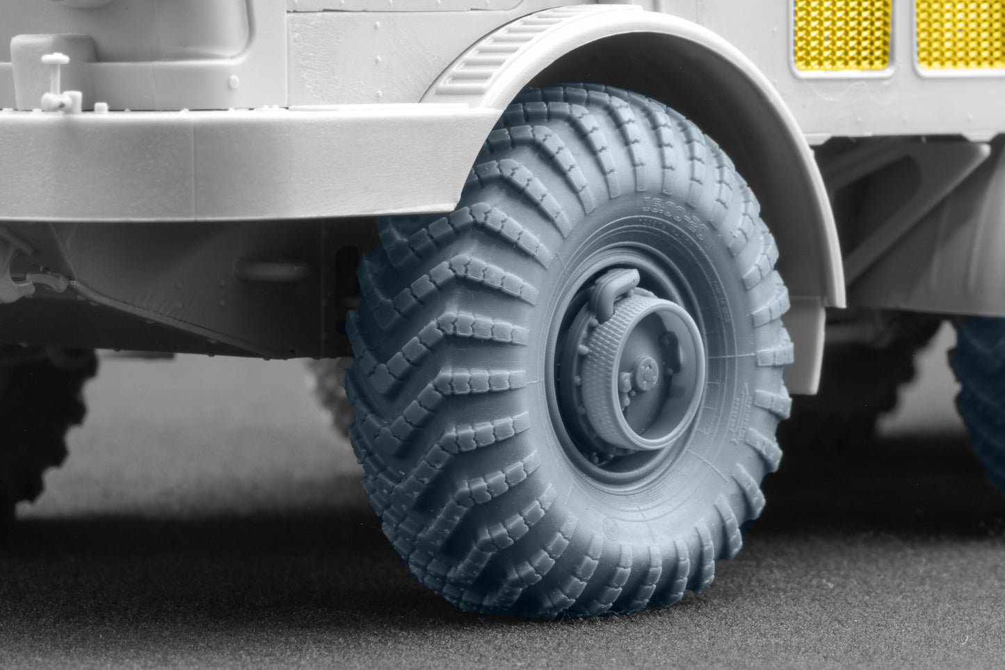 ScaleX ZIL-135 I-159 Weighted Wheel Set For Trumpeter 1:35 Model Kits
