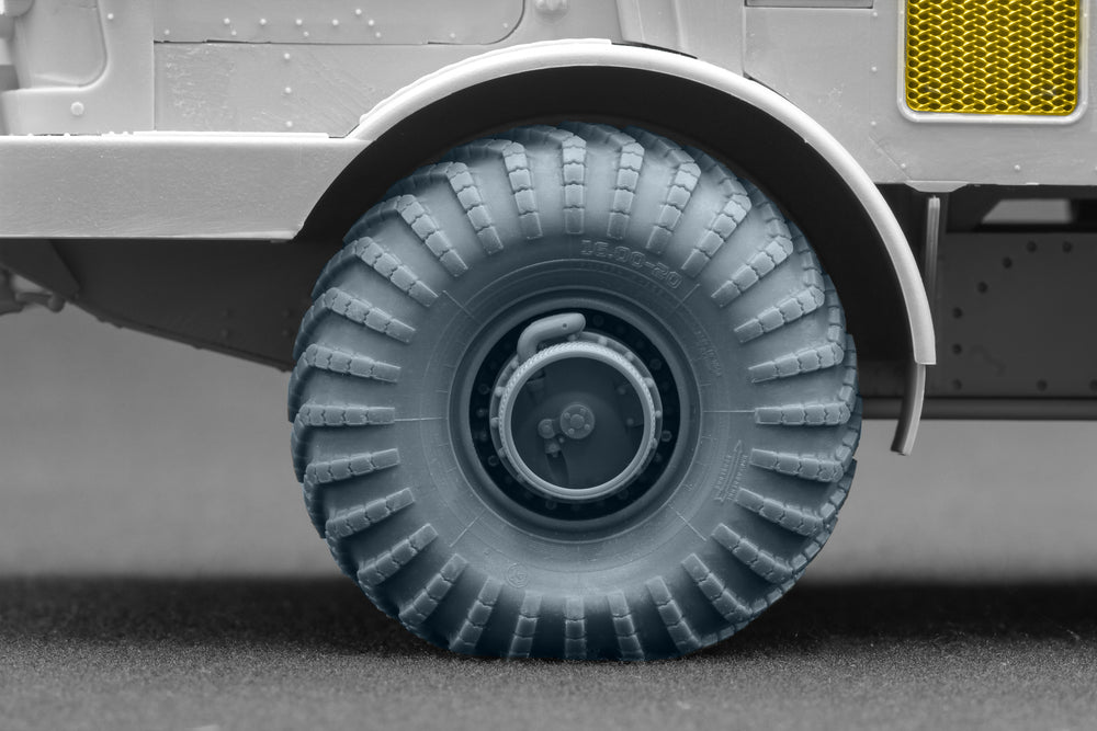 ScaleX ZIL-135 I-159 Weighted Wheel Set For Trumpeter 1:35 Model Kits