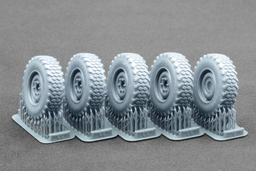 ScaleX Unimog U1300L MPT 80 Ordinary Wheel Set For Revell 1:35 Model Kits