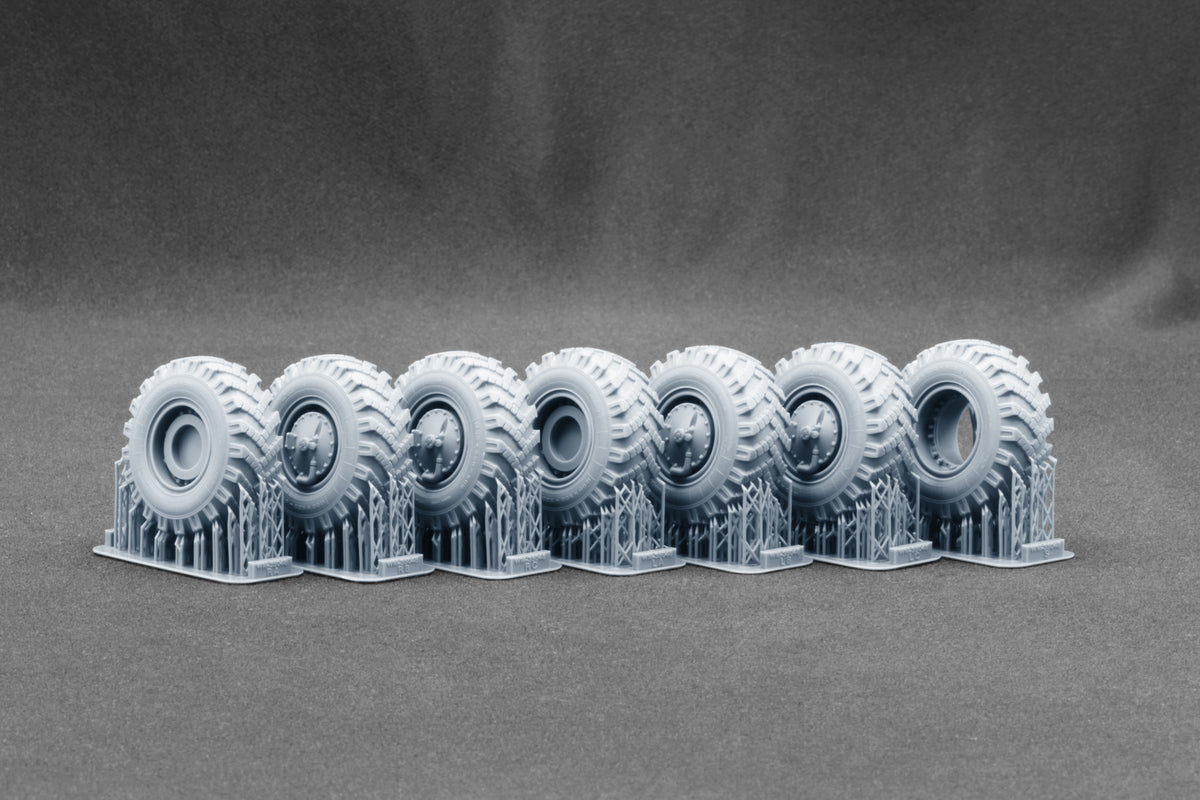 ScaleX 9K79 Tochka SS-21 Scarab І-247B Ordinary WheelSet 1:35 Model Kit WM-35048