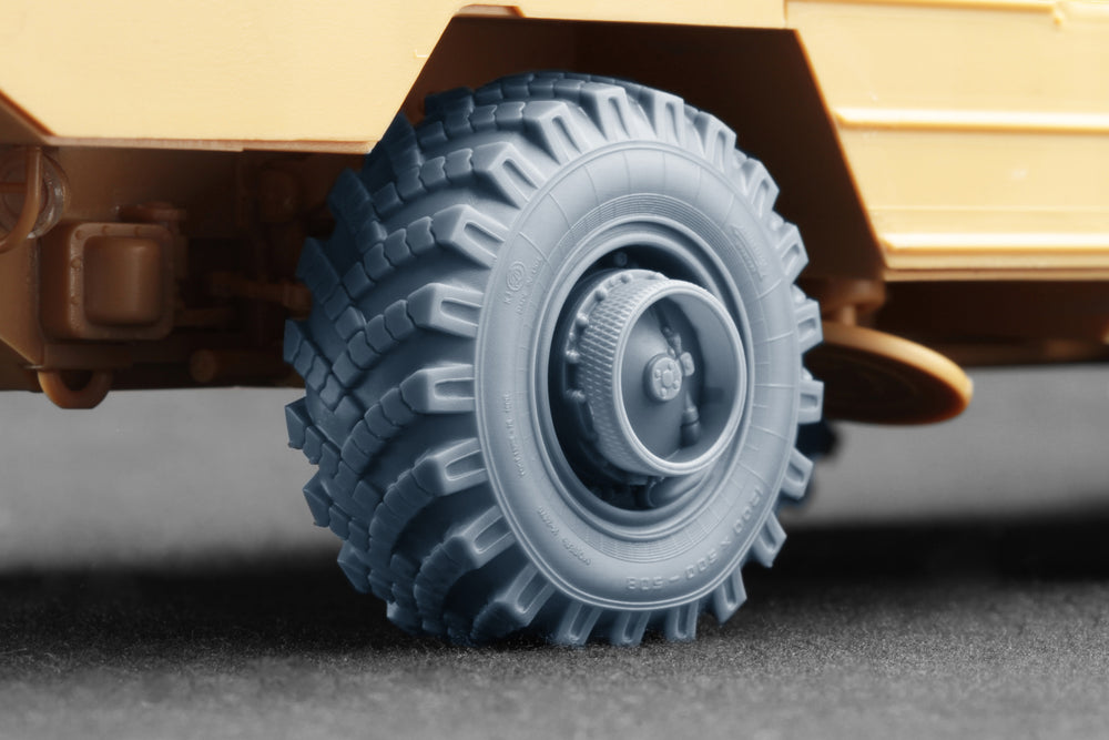 ScaleX 9K79 Tochka SS-21 Scarab І-247B Weighted WheelSet 1:35 ModelKit WM-35048W