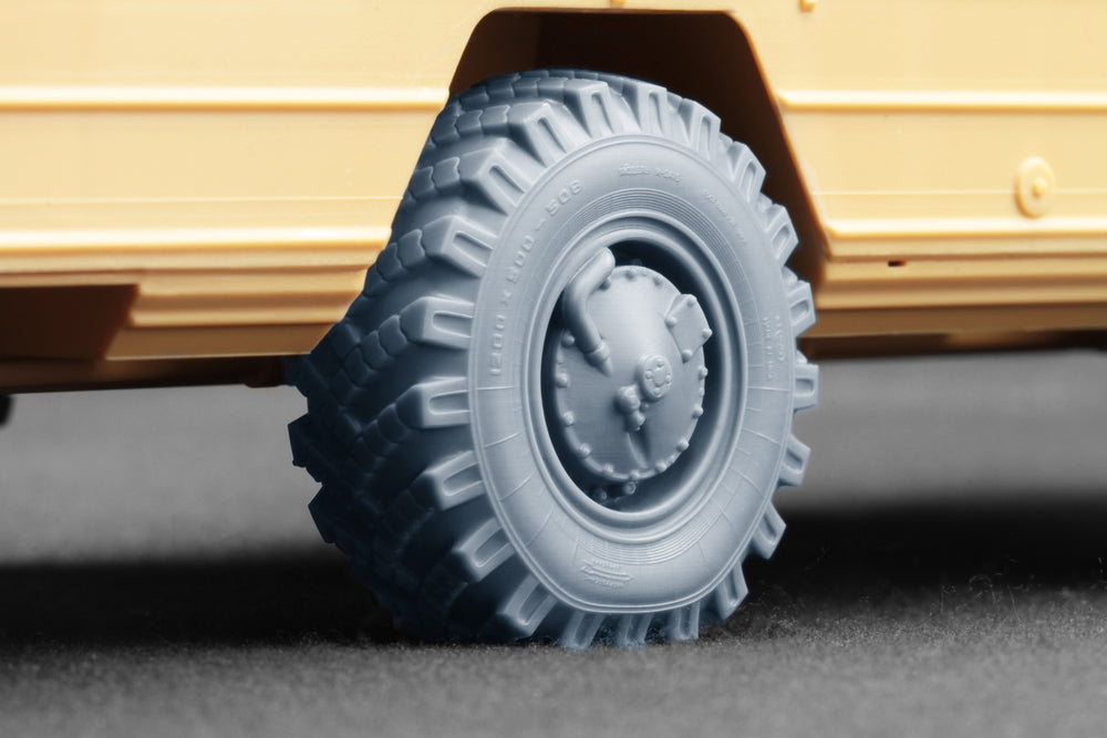 ScaleX 9K79 Tochka SS-21 Scarab І-247B Weighted WheelSet 1:35 ModelKit WM-35048W