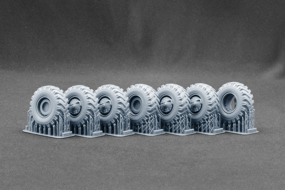 ScaleX 9K79 Tochka SS-21 Scarab І-247B Weighted WheelSet 1:35 ModelKit WM-35048W