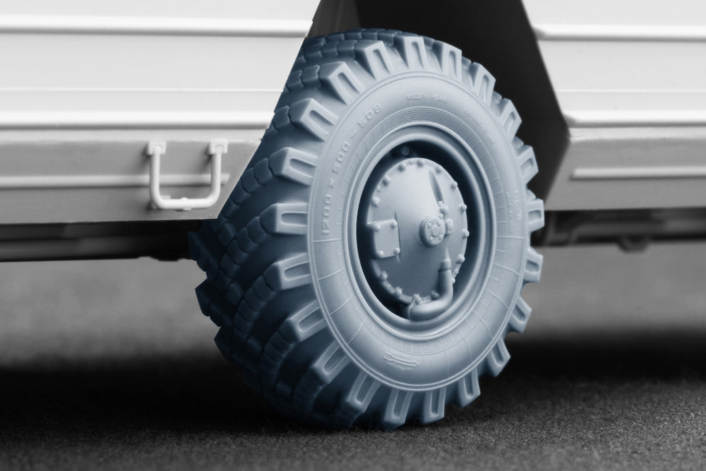 ScaleX 9K33 Osa (SA-8 Gecko) І-247B Ordinary Wheel Set 1:35 Model Kits WM-35049