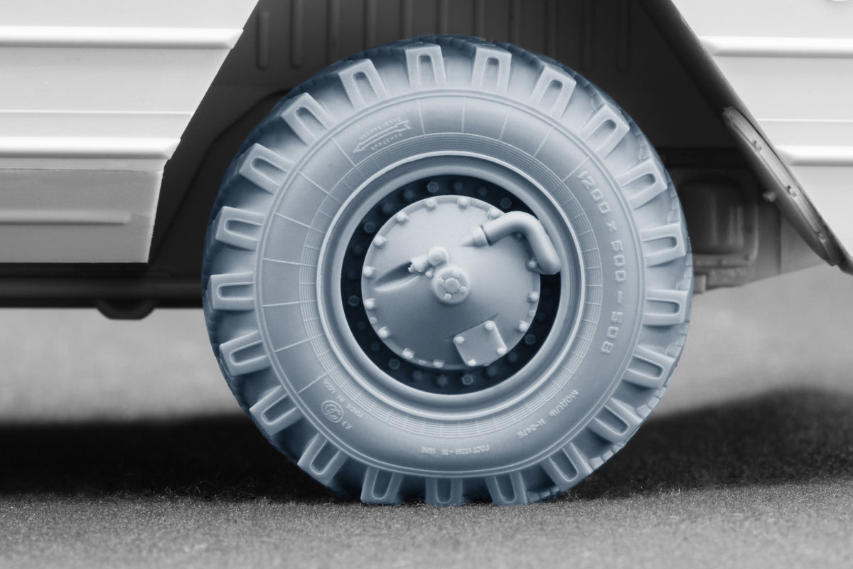 ScaleX 9K33 Osa (SA-8 Gecko) І-247B Weighted Wheel Set 1:35 Model Kits WM-35049W