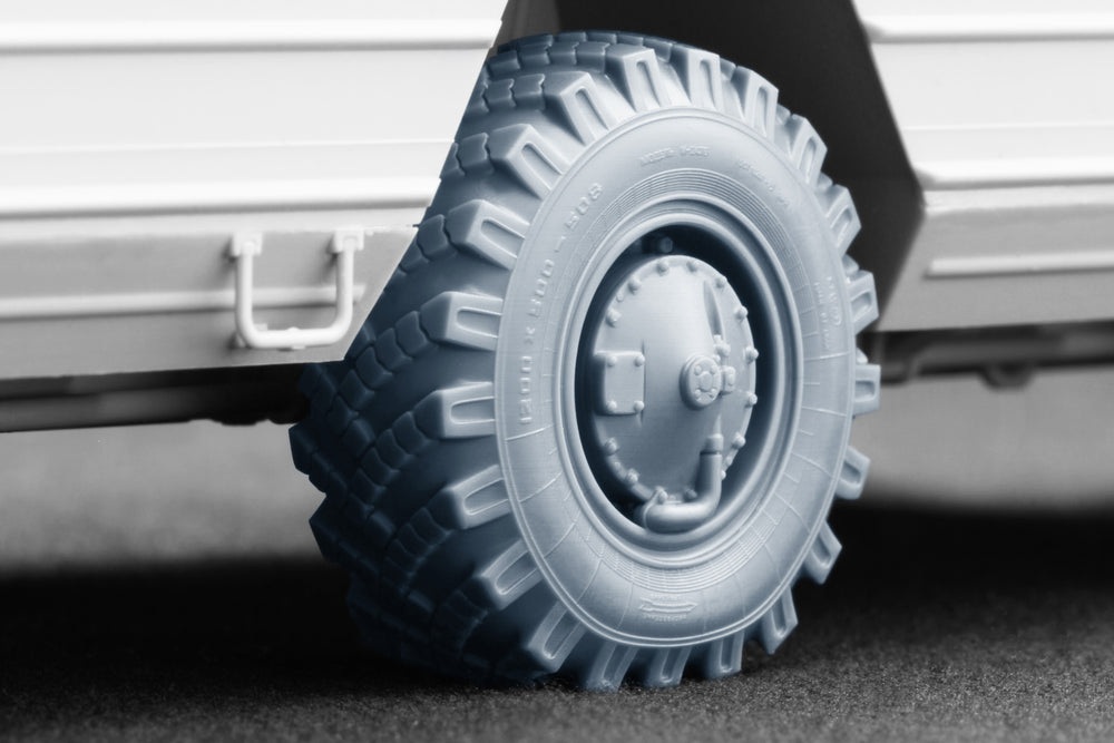 ScaleX 9K33 Osa (SA-8 Gecko) І-247B Weighted Wheel Set 1:35 Model Kits WM-35049W