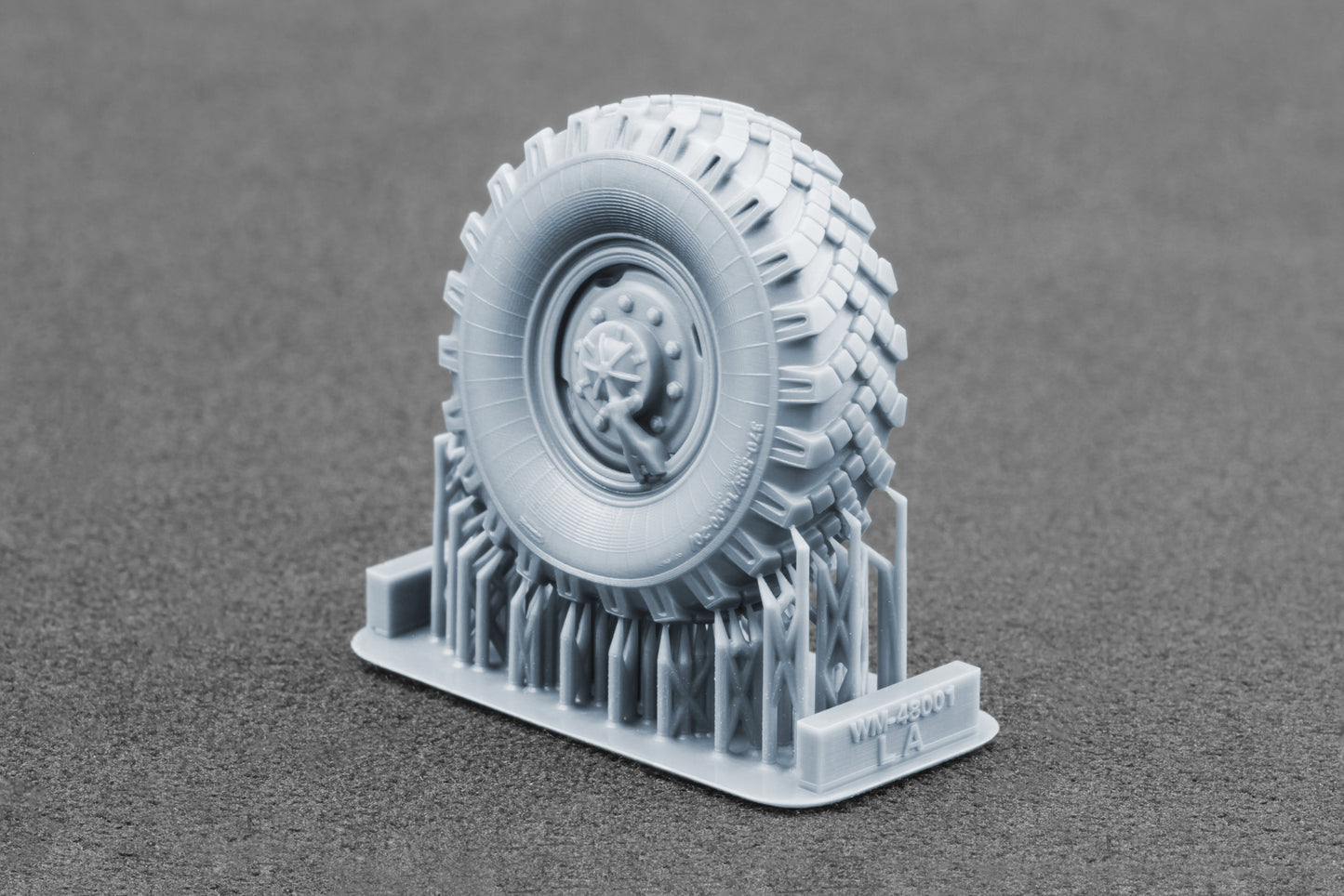 ScaleX URAL-4320 _I-25 Weighted Wheel Set For Zimi Model 1:48 Model Kits