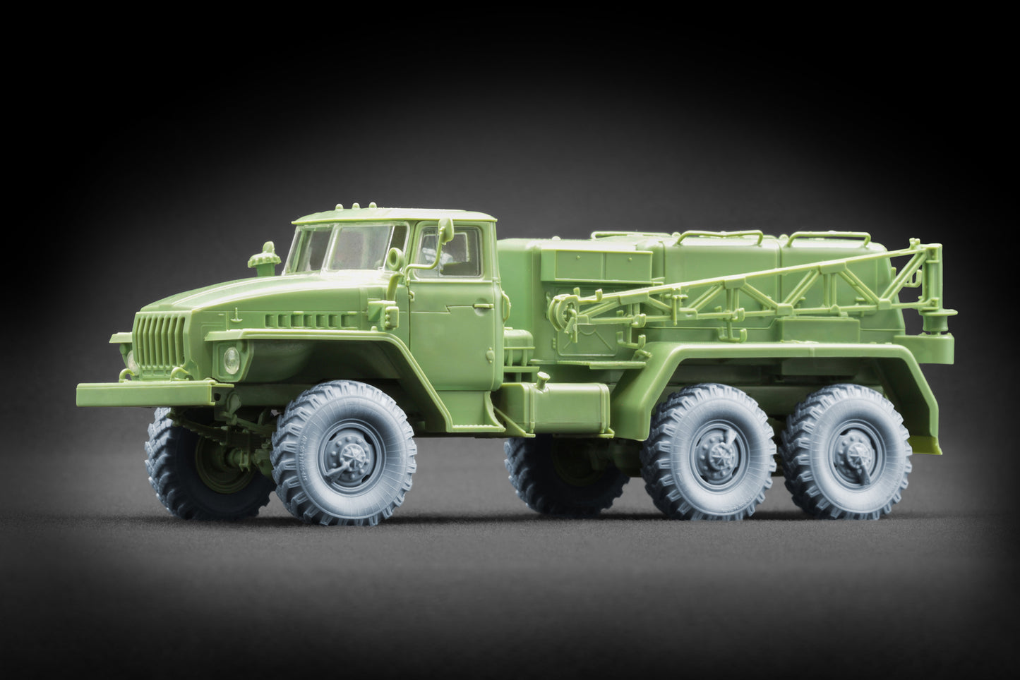 ScaleX URAL-4320 _I-25 Weighted Wheel Set For Zimi Model 1:48 Model Kits