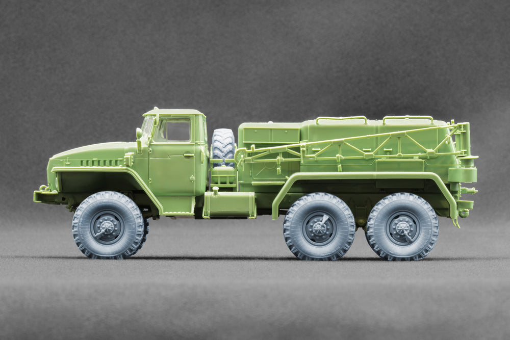 ScaleX URAL-4320 _I-25 Weighted Wheel Set For Zimi Model 1:48 Model Kits