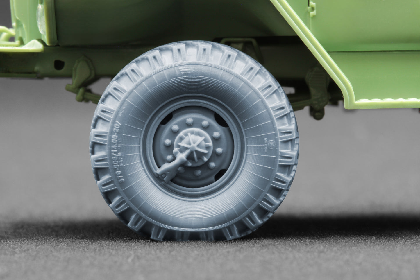 ScaleX URAL-4320 _I-25 Weighted Wheel Set For Zimi Model 1:48 Model Kits