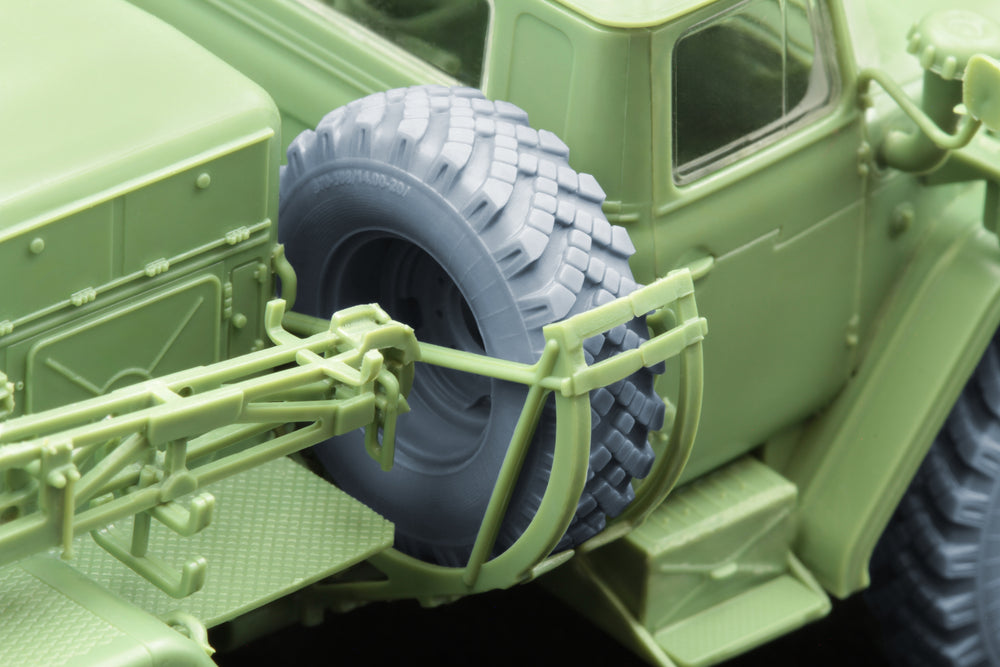 ScaleX URAL-4320 _I-25 Weighted Wheel Set For Zimi Model 1:48 Model Kits