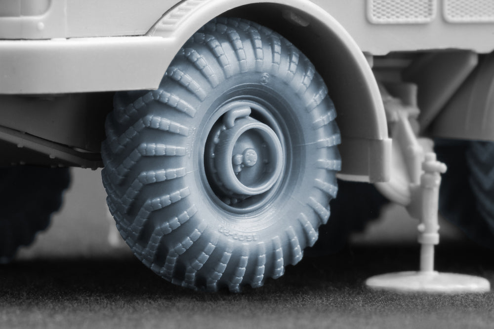 ScaleX ZIL-135 I-159 Ordinary Wheel Set For Trumpeter 1:72 Model Kits