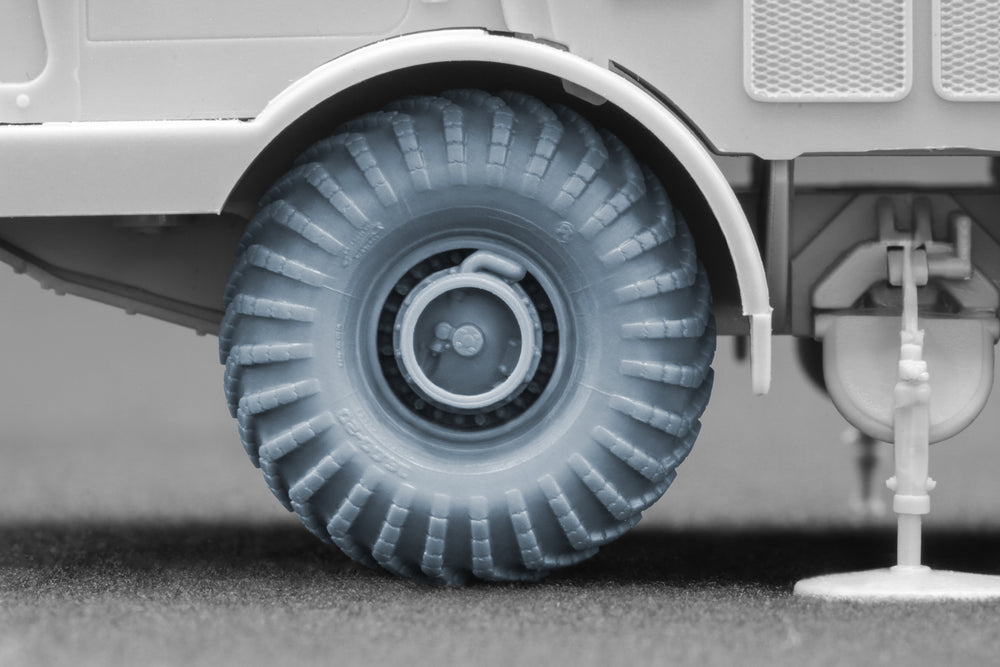 ScaleX ZIL-135 I-159 Ordinary Wheel Set For Trumpeter 1:72 Model Kits