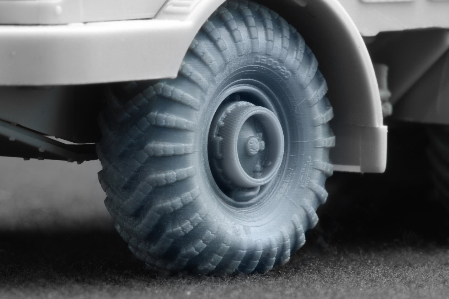 ScaleX ZIL-135 I-159 Weighted Wheel Set For Trumpeter 1:72 Model Kits