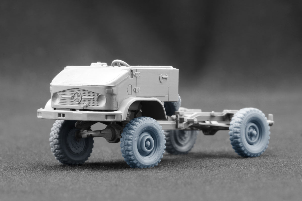 ScaleX Unimog S 404 M/L 10.5-20 Weighted Wheel Set 1:72 Model Kits WM-72018W