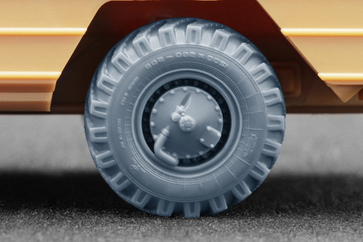 ScaleX 9K79 Tochka SS-21 Scarab І-247B Ordinary WheelSet 1:72 Model Kit WM-72020