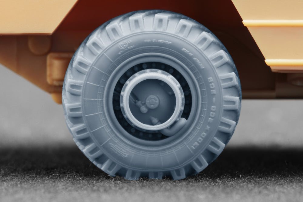ScaleX 9K79 Tochka SS-21 Scarab І-247B Weighted WheelSet 1:72 ModelKit WM-72020W