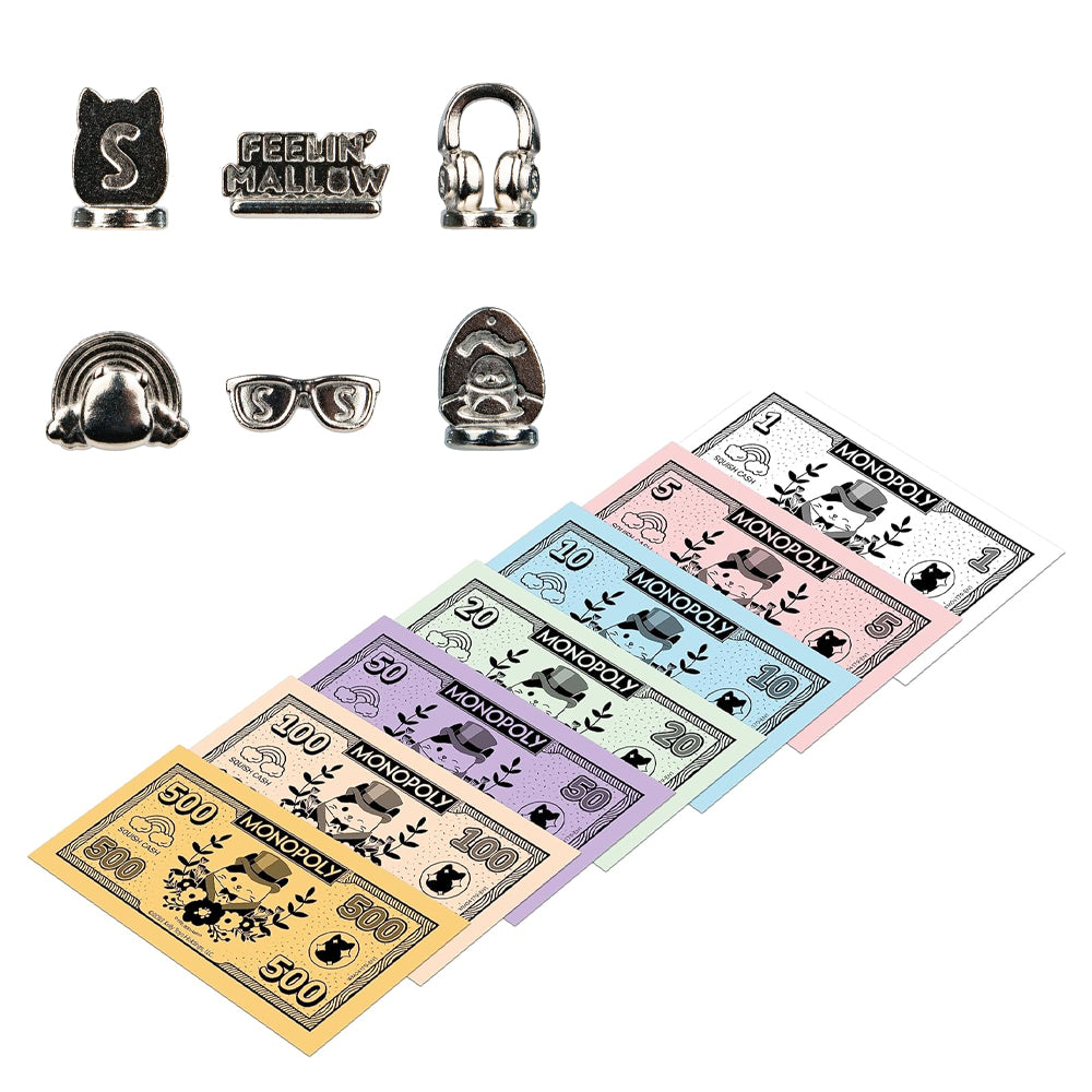 Squishmallows Monopoly Board Game - Winning Moves Age 8+