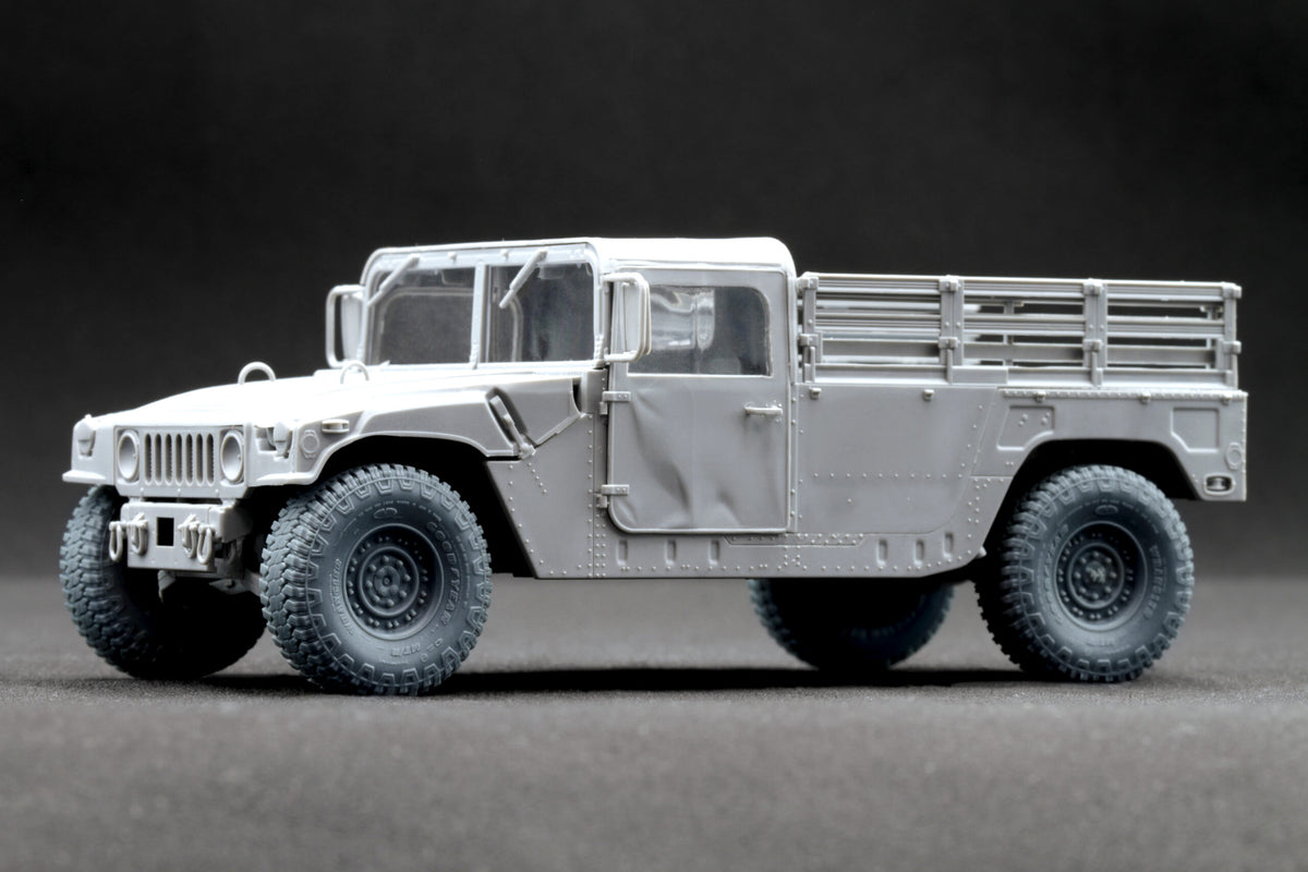 ScaleX HMMWV MT/R 24-bolt Ordinary Wheel Set For ICM 1:35 Model Kits