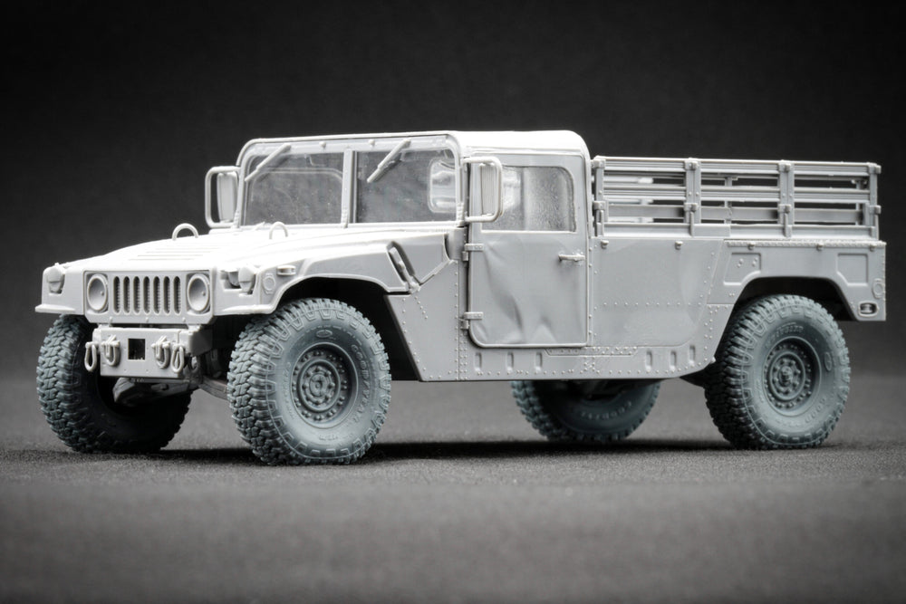 ScaleX HMMWV MT/R 24-bolt Weighted Wheel Set For ICM 1:35 Model Kits