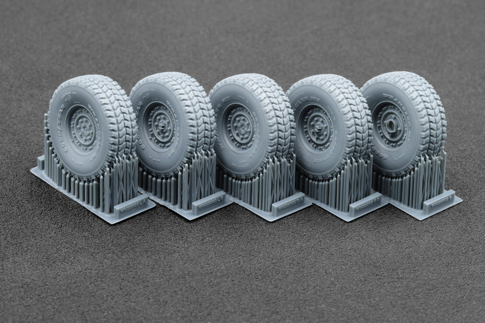 ScaleX HMMWV MT 24-bolt Ordinary Wheel Set For ICM Academy 1:35 Model Kits