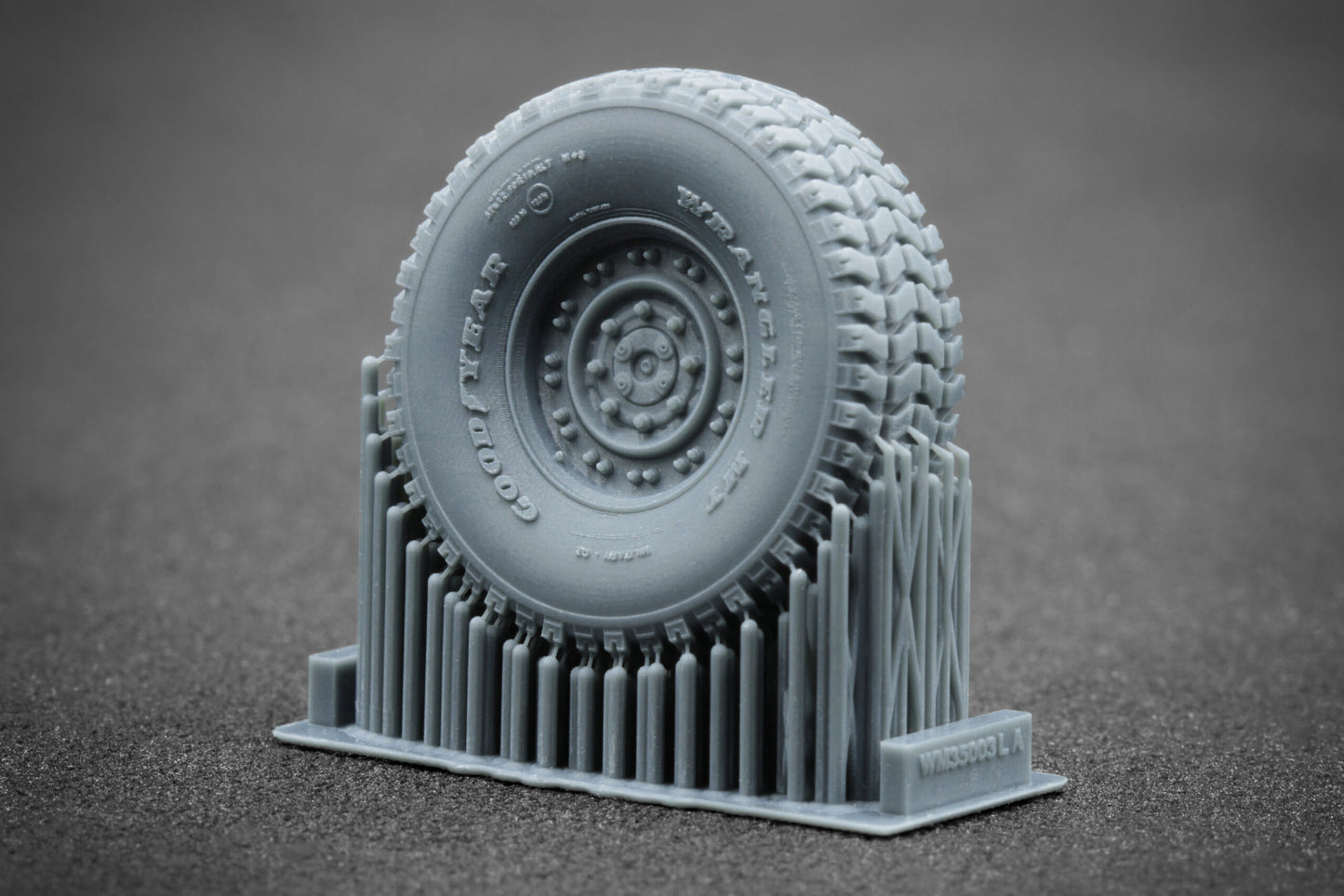 ScaleX HMMWV MT 24-bolt Ordinary Wheel Set For ICM Academy 1:35 Model Kits