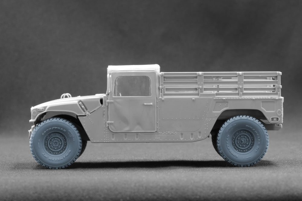 ScaleX HMMWV MT 24-bolt Ordinary Wheel Set For ICM Academy 1:35 Model Kits