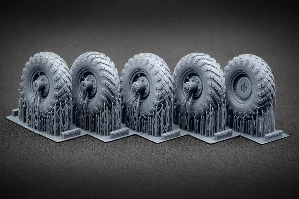 ScaleX GAZ-66 Ordinary Wheel Set 1:35 Accessory For Trumpeter 1:35 Model Kits