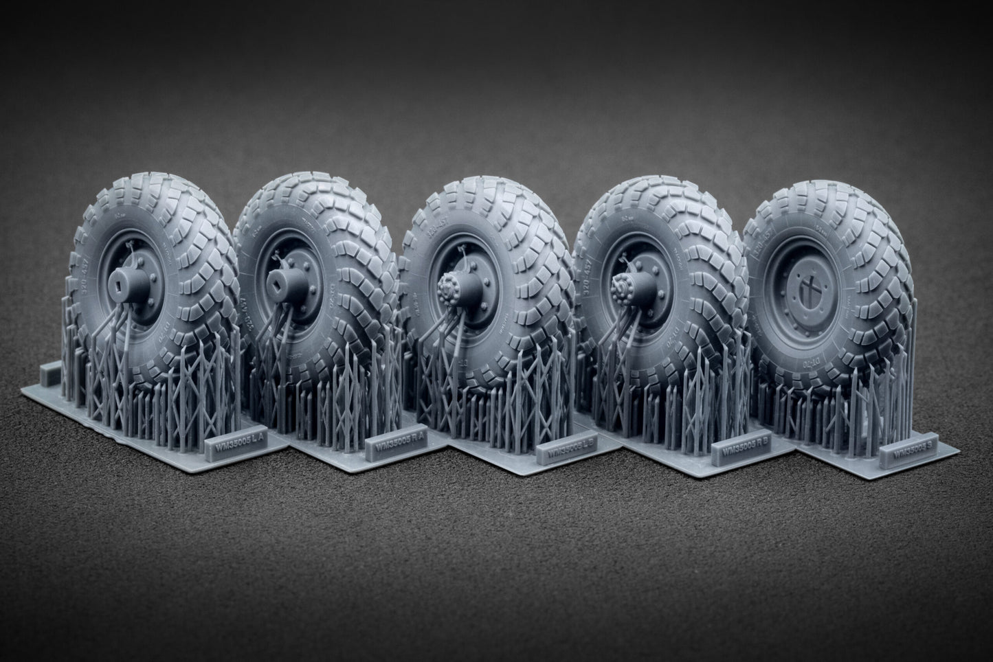 ScaleX GAZ-66 Ordinary Wheel Set 1:35 Accessory For Trumpeter 1:35 Model Kits