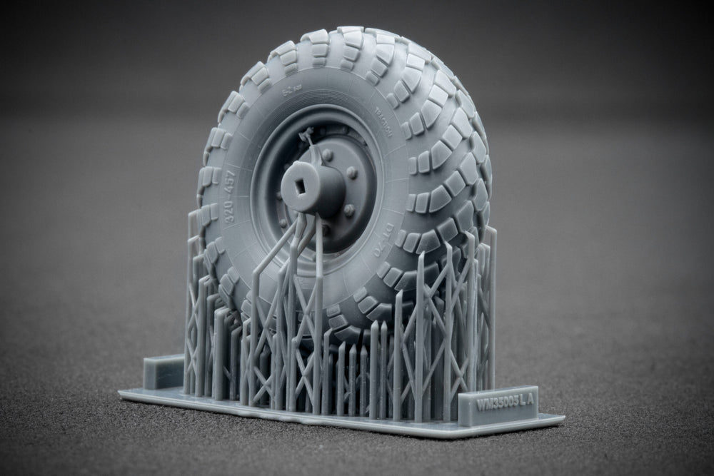 ScaleX GAZ-66 Ordinary Wheel Set 1:35 Accessory For Trumpeter 1:35 Model Kits