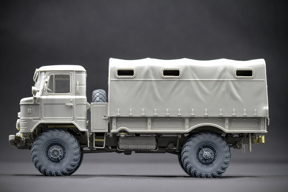 ScaleX GAZ-66 Weighted Wheel Set 1:35 Accessory For Trumpeter 1:35 Model Kits