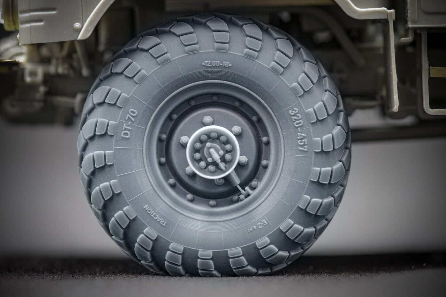 ScaleX GAZ-66 Weighted Wheel Set 1:35 Accessory For Trumpeter 1:35 Model Kits