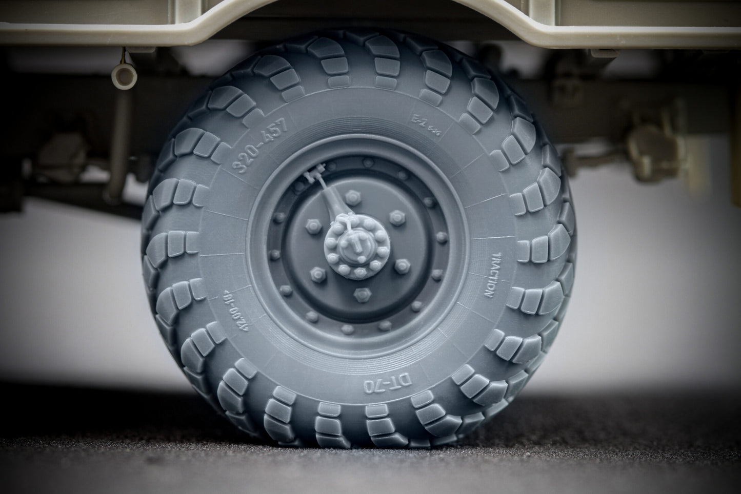 ScaleX GAZ-66 Weighted Wheel Set 1:35 Accessory For Trumpeter 1:35 Model Kits