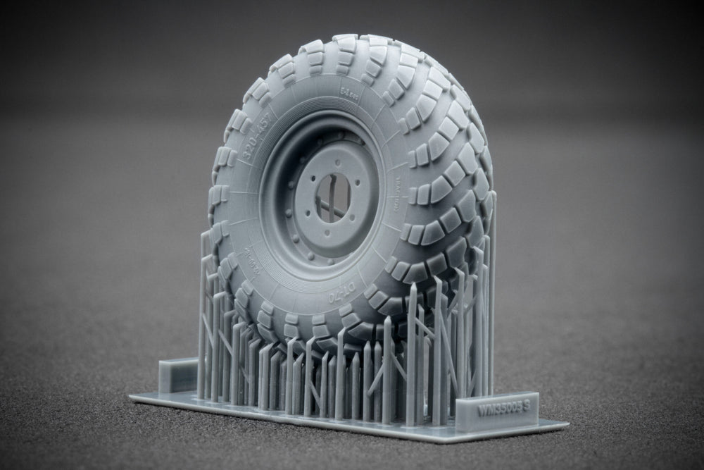 ScaleX GAZ-66 Weighted Wheel Set 1:35 Accessory For Trumpeter 1:35 Model Kits