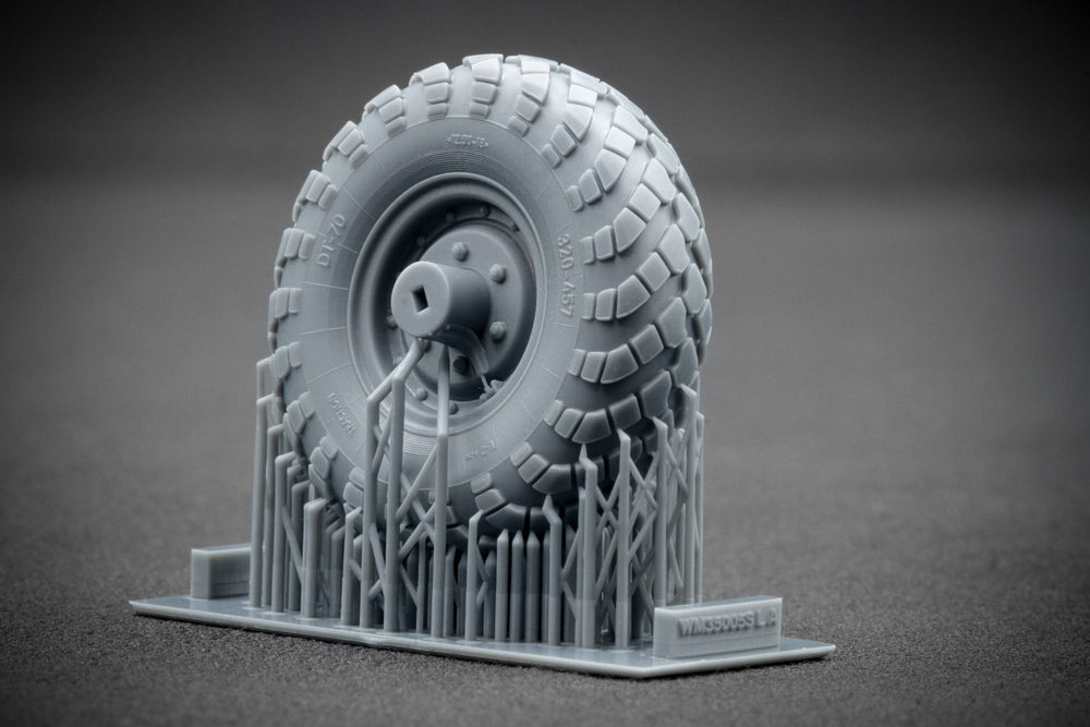 ScaleX GAZ-66 Weighted Wheel Set 1:35 Accessory For Trumpeter 1:35 Model Kits
