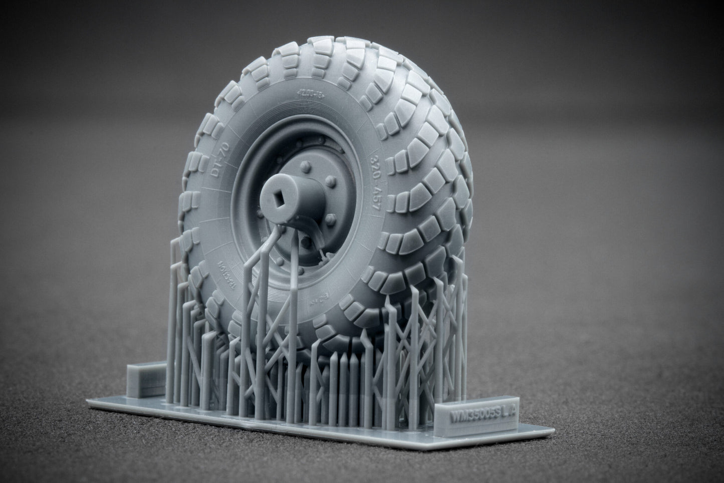 ScaleX GAZ-66 Weighted Wheel Set 1:35 Accessory For Trumpeter 1:35 Model Kits