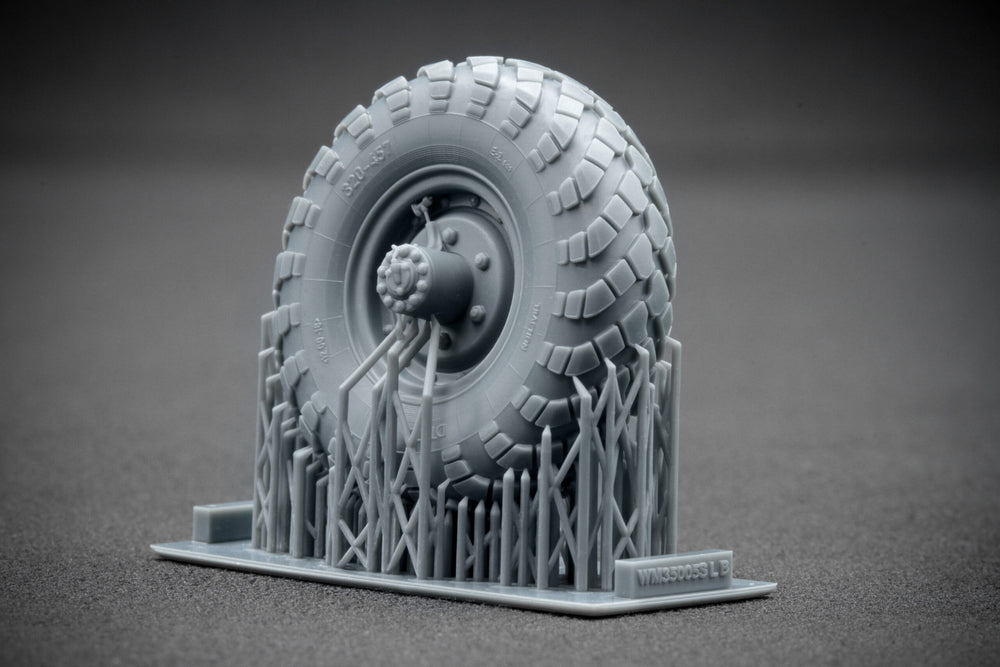 ScaleX GAZ-66 Weighted Wheel Set 1:35 Accessory For Trumpeter 1:35 Model Kits