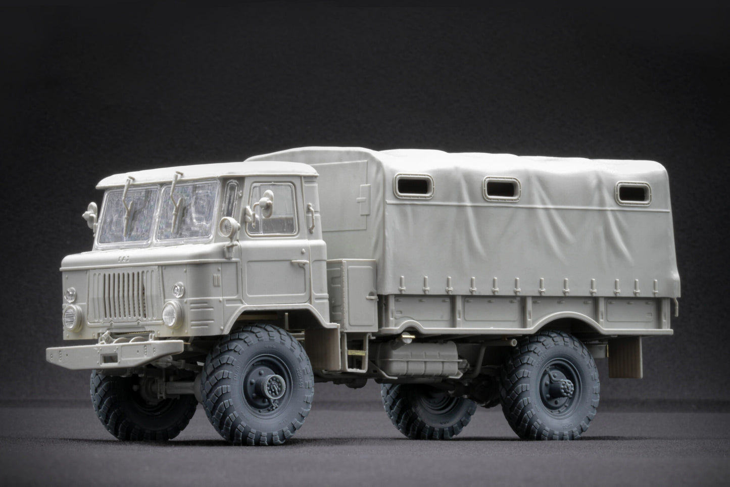 ScaleX GAZ-66 Weighted Wheel Set 1:35 Accessory For Trumpeter 1:35 Model Kits