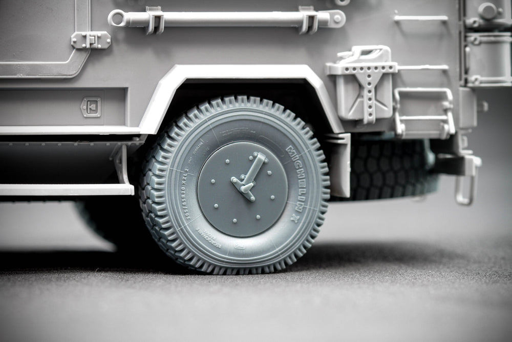 ScaleX KOZAK 2 Weighted Wheel Set For ICM 1:35 Model Kits