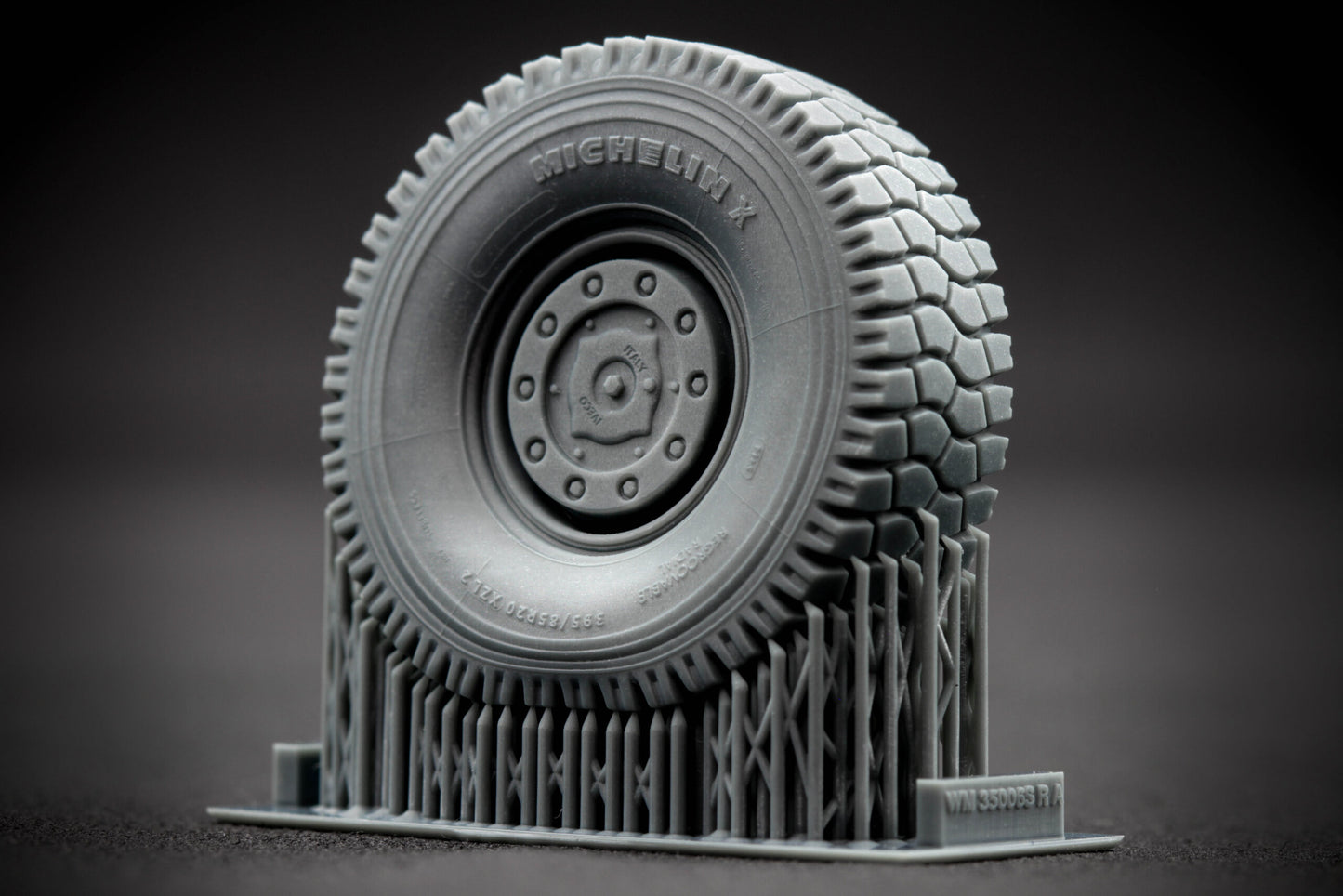 ScaleX KOZAK 2 Weighted Wheel Set For ICM 1:35 Model Kits