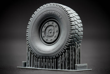 ScaleX KOZAK 2 Weighted Wheel Set For ICM 1:35 Model Kits