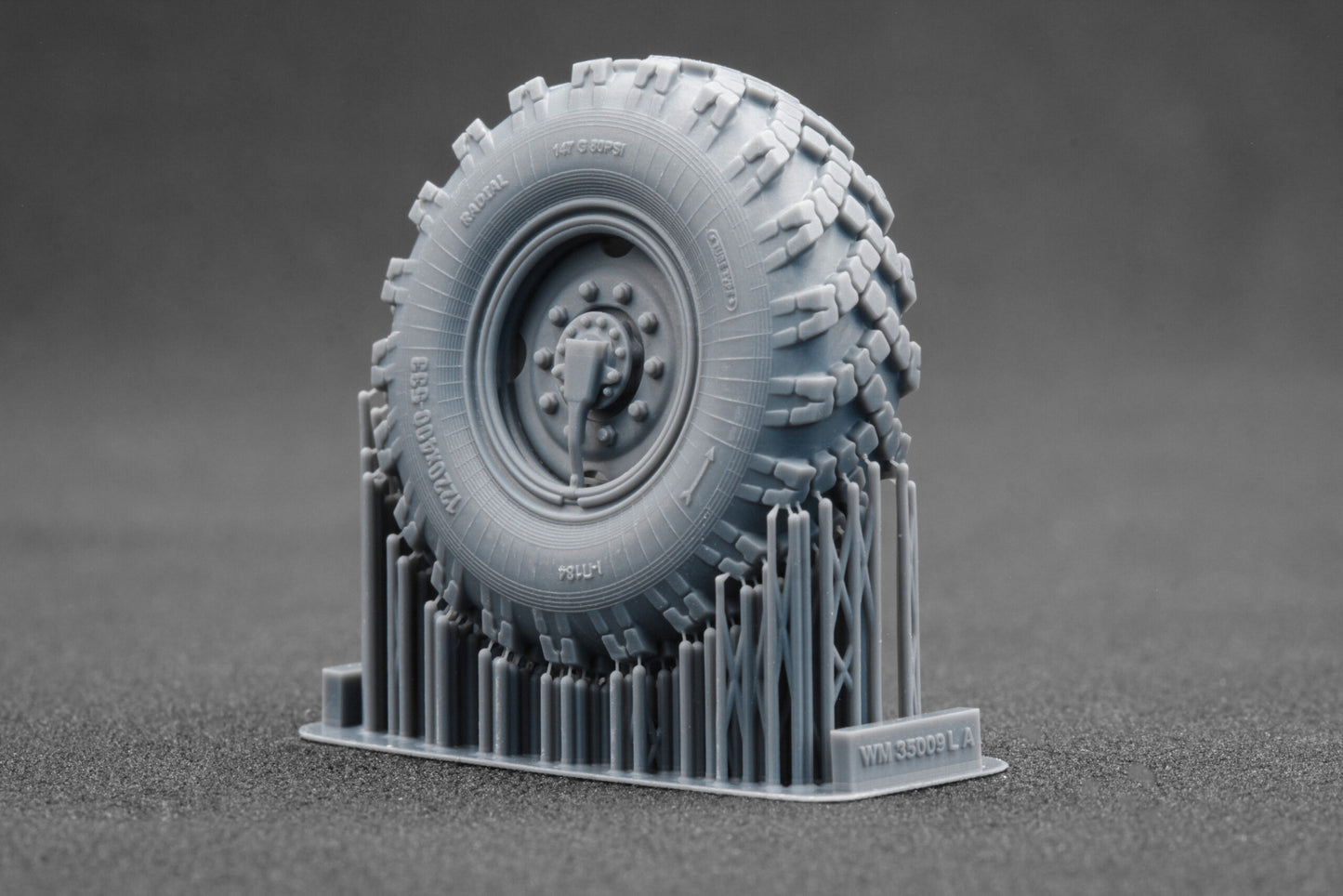 ScaleX Kamaz 4310 Ordinary Wheel Set For ICM 1:35 Model Kits
