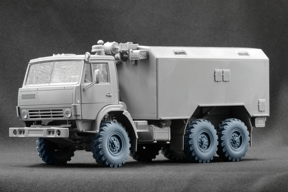 ScaleX Kamaz 4310 Ordinary Wheel Set For ICM 1:35 Model Kits