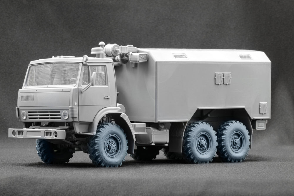 ScaleX Kamaz 4310 Weighted Wheel Set For ICM 1:35 Model Kits