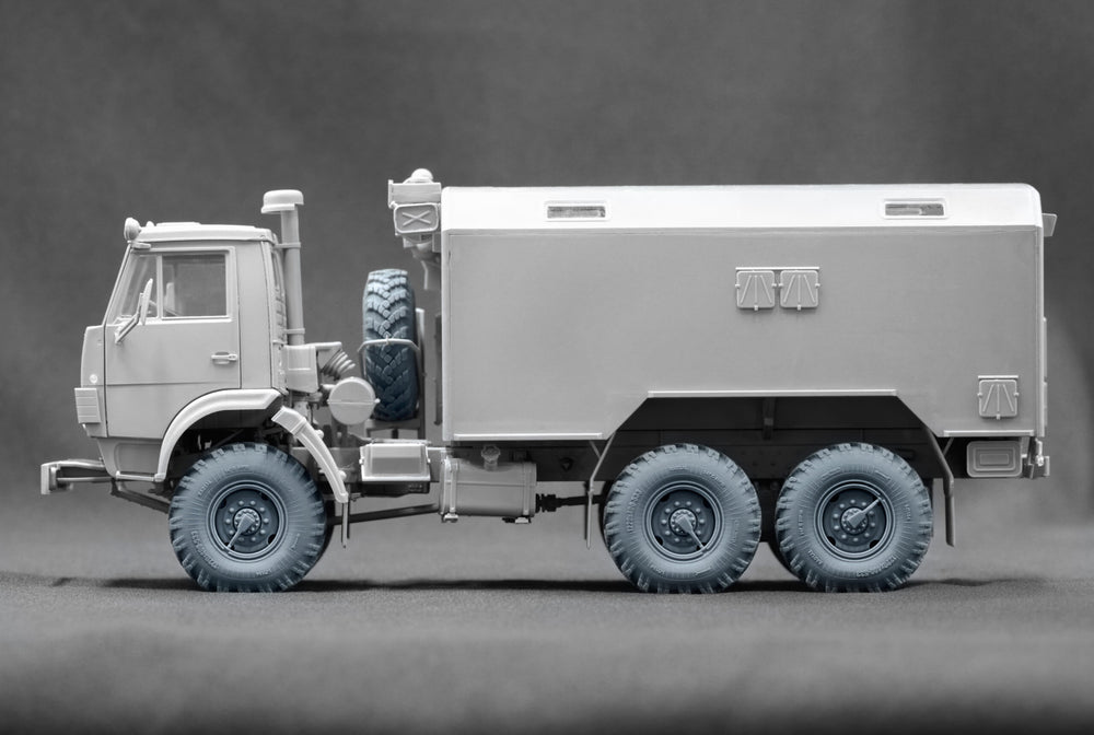 ScaleX Kamaz 4310 Weighted Wheel Set For ICM 1:35 Model Kits