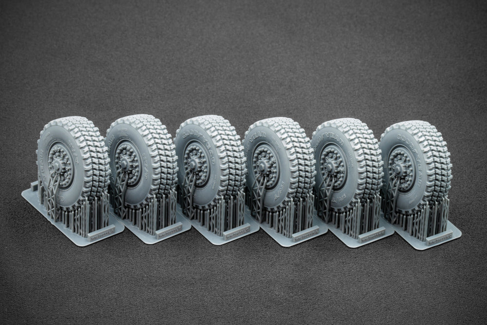 ScaleX HIMARS V1 Ordinary Wheel Set For Trumpeter 1:35 Model Kits
