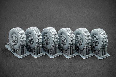 ScaleX HIMARS V1 Ordinary Wheel Set For Trumpeter 1:35 Model Kits